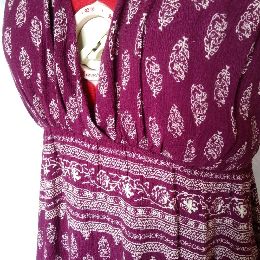 Hippie halter top, Boho Tank, Gauzy Top - Picture 3 of 6